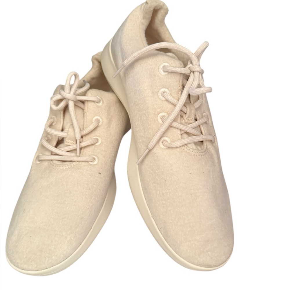 Allbirds Men's merino wool Sneakers cream/white soft cozycloud comfort shoe sz13